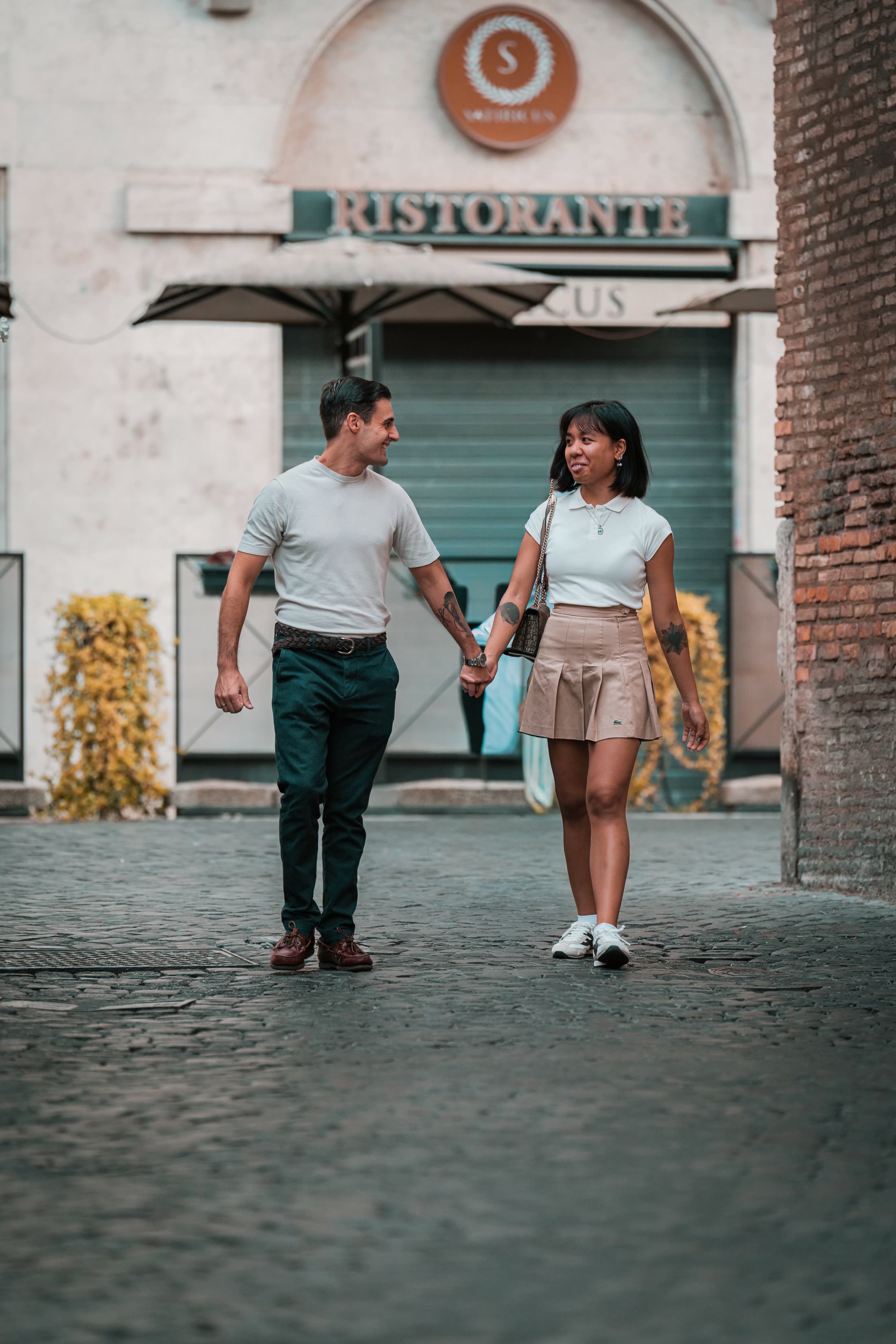 Wandering the streets