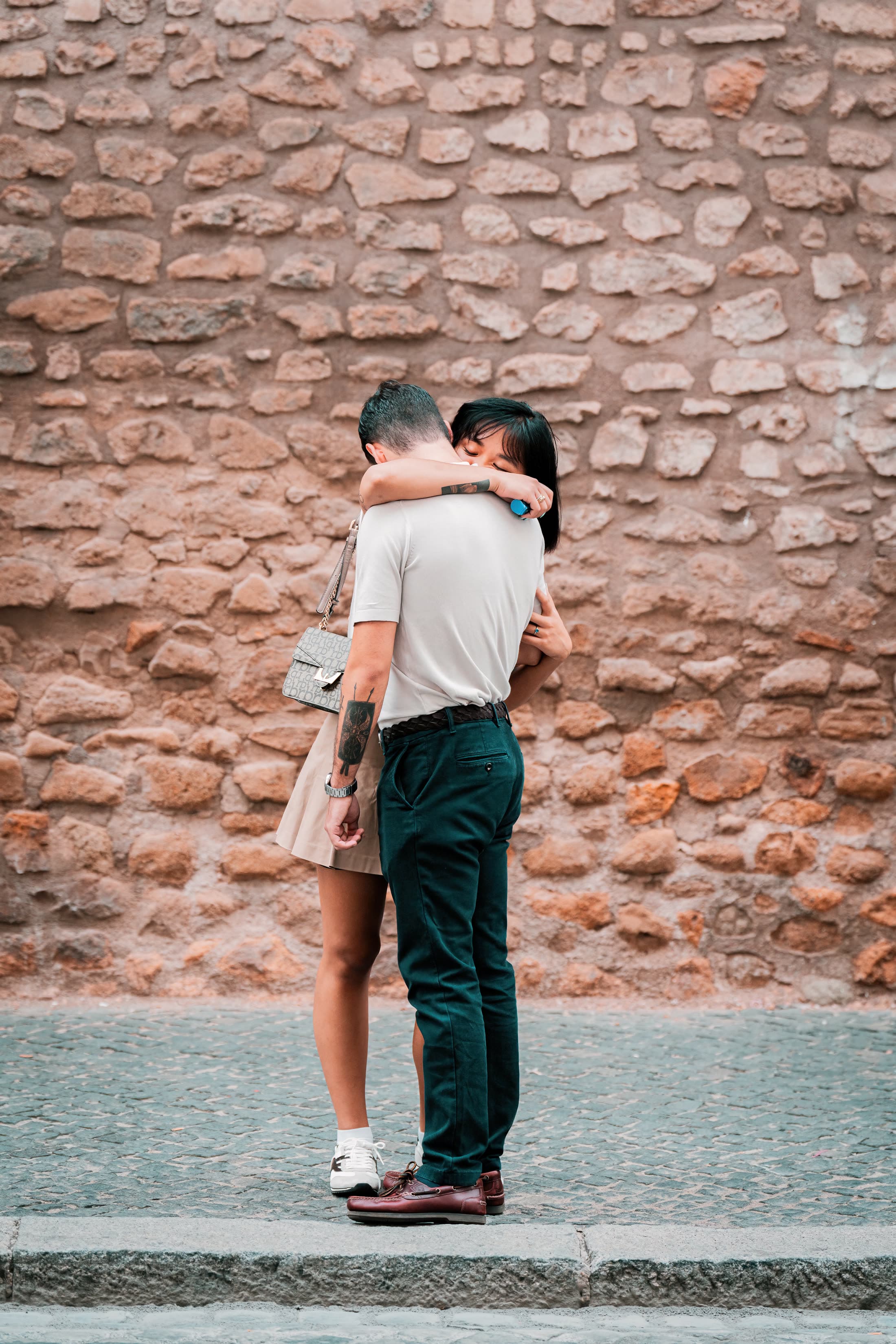Holding on