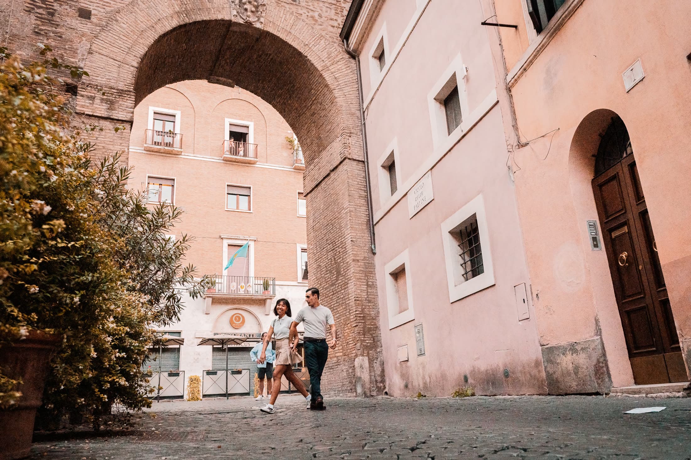 Through the old streets
