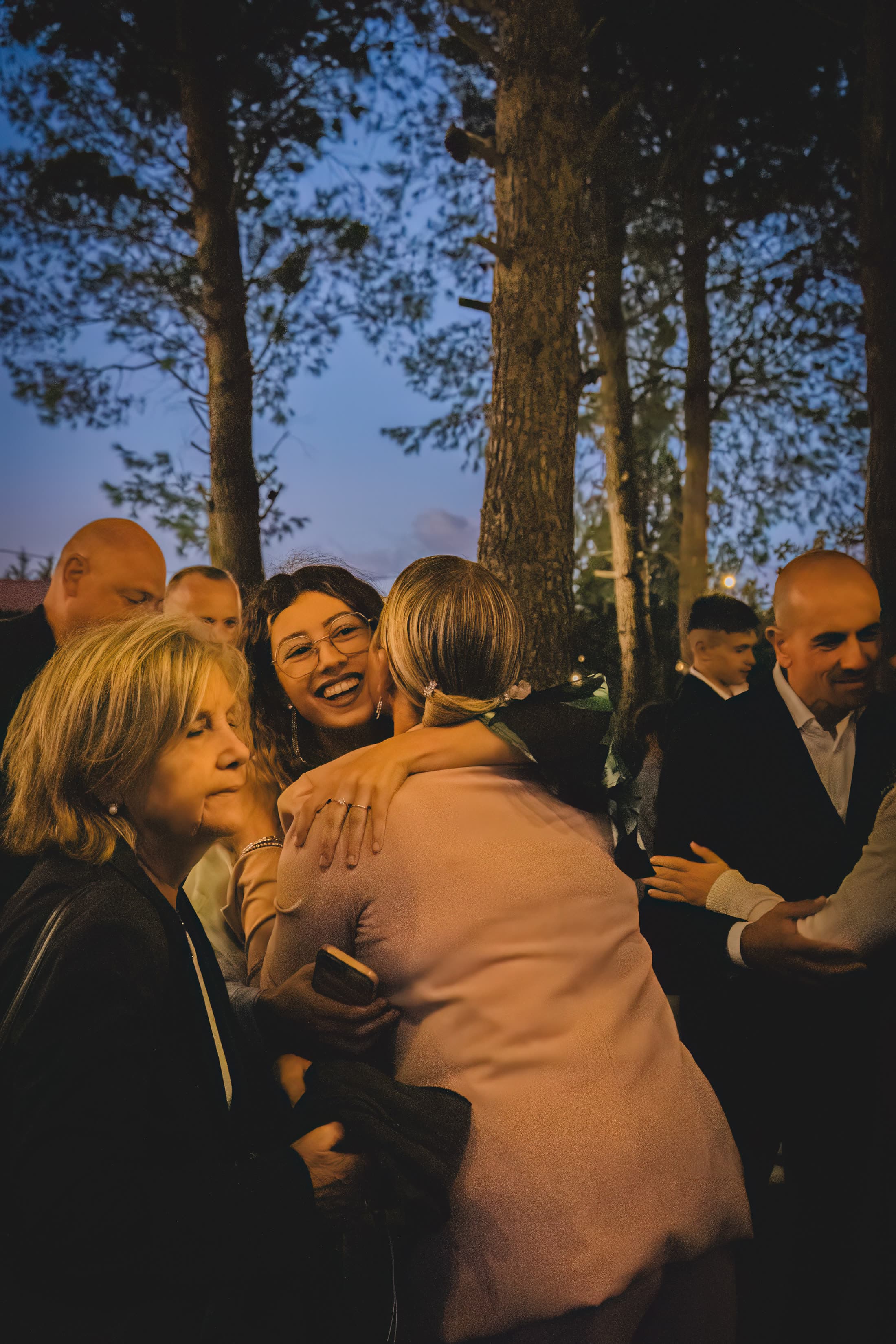 Hugs all around